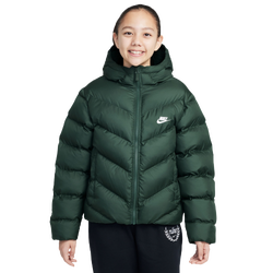 Boys' Grade School - Nike ADP Puffer  - Fir/White