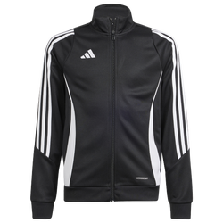 Boys' Grade School - adidas Tiro 24 Track Jacket - Black/White