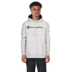 Men's - Champion Powerblend P/O Hoodie - Oxford Grey