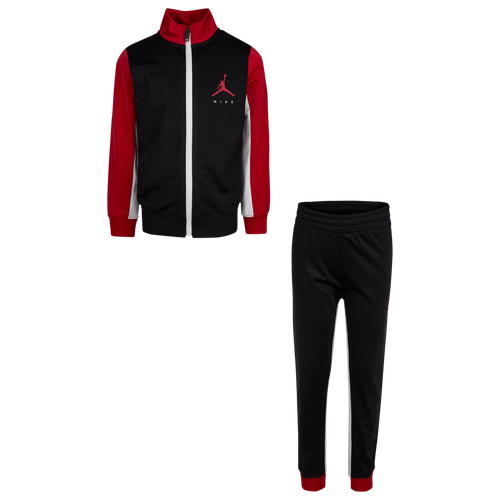 BOYS - Jordan Jumpman Tricot Set - Black/Red