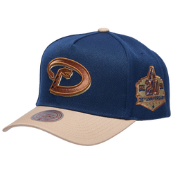 Adult - Mitchell & Ness Diamondbacks Navy & Tan Pro Pinch Cap - Tan/Navy