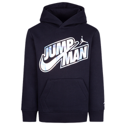 Boys' Preschool - Jordan Jumpman Iridescent Pullover - Black/White