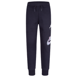 Boys' Preschool - Jordan Jumpman Iridescent Pants - Black/White