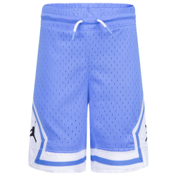 Boys' Preschool - Jordan Air Diamond Shorts - Carolina/White