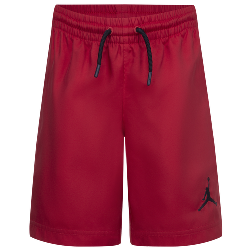 

Jordan Boys Jordan Jumpman Woven Play Shorts - Boys' Preschool Red/Black Size 5