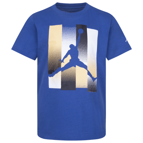 

Boys Preschool Jordan Jordan Full Court T-Shirt - Boys' Preschool Blue/White Size 6