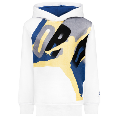 

Boys Preschool Jordan Jordan Full Court Fleece Pullover - Boys' Preschool White Size 4