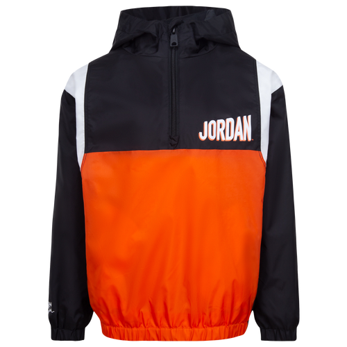 Shop Jordan Boys Preschool   Mvp Hbr Hooded Jacket In Black