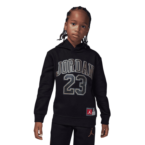 

Boys Preschool Jordan Jordan HBR Fleece Pullover Hoodie - Boys' Preschool Black Size 6
