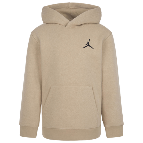 Shop Jordan Boys Preschool   Mj Essentials Pullover Hoodie In Tan