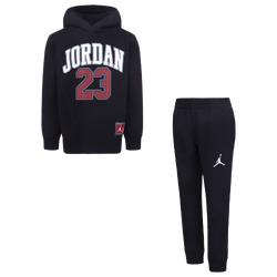 Boys' Preschool - Jordan Jersey Pack Pullover Set - Black/Red