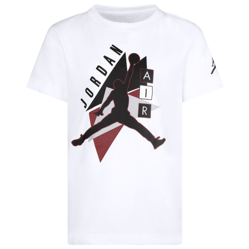 BOYS - Jordan Air Diamonds Short Sleeve T-Shirt - White