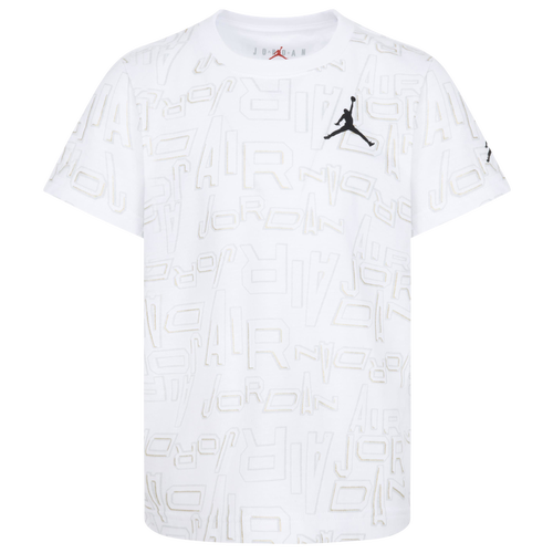 

Boys Preschool Jordan Jordan Jumpman Clear Lane Short Sleeve T-Shirt - Boys' Preschool White Size 6
