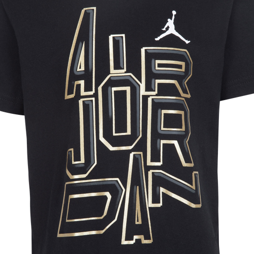 Jordan black and gold t shirt on sale