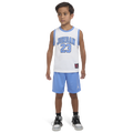 Jordan 23 Jersey Set - Jordan White/Carolina