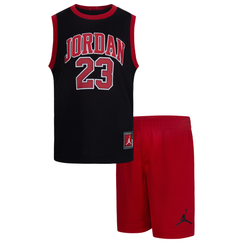 BOYS - Jordan 23 Jersey Set - Red/Black