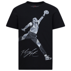 Boys' Preschool - Jordan Jumpman HBR Heirloom T-Shirt - Black/Grey