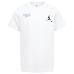 Boys' Preschool - Jordan Wavy Motion Jumpman - White/Grey/Black