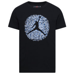 Boys' Preschool - Jordan Poolside Jumpman Short Sleeve T-Shirt - Black/Blue