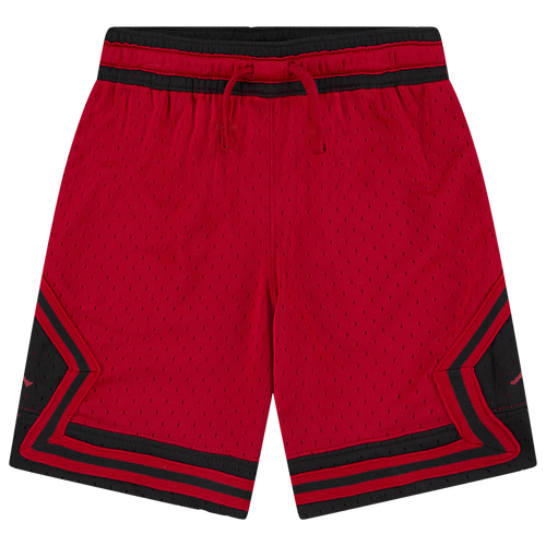 Jordan Boys Mj Dr-fit Sport Diamond Shorts In White/gym Red