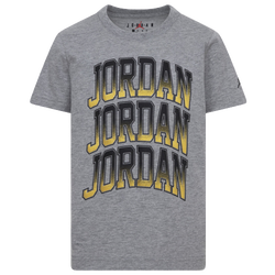 Boys' Preschool - Jordan 3K Short Sleeve T-Shirt - Carbon Heather/Black