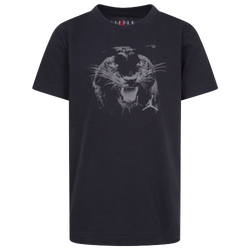 Boys' Preschool - Jordan AJ 3 Panther Short Sleeve T-Shirt - Black/Grey