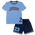 Jordan Play Off Mesh Shorts Set - Boys' Preschool Midnight/Carolina Blue