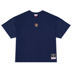 Men's - Mitchell & Ness Panthers Insignia Premium T-Shirt - Navy