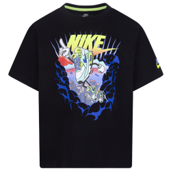 Boys' Preschool - Nike Air Max 90 Character T-Shirt - Black/Black