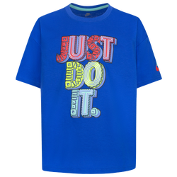 Boys' Preschool - Nike Just Do It Sole T-Shirt - Game Royal/Game Royal