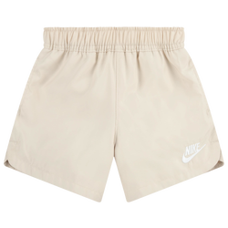 Boys' Toddler - Nike LBR Woven Shorts - White/Brown