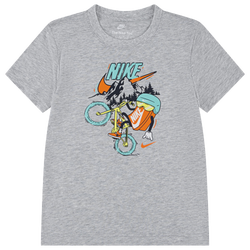 Boys' Preschool - Nike Boxy Biking T-Shirt - Light Smoke 