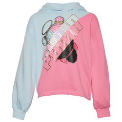 Girls' Grade School - PUMA LOL S&S Fleece Hoodie - Pink/Blue