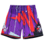 Mitchell & Ness Raptors Hyp Hoops Shorts - Men's Purple