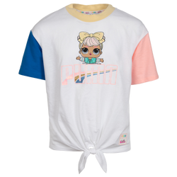 Girls' Grade School - PUMA LOL Jersey Fashion T-Shirt - White/Multi