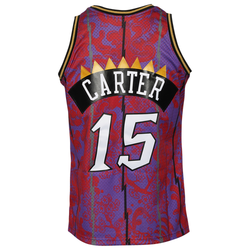 

Vince Carter Mitchell & Ness Raptors CNY Jersey - Mens Purple/Gold Size S