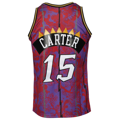 Mitchell & Ness Mens Lakers CNY Jersey - Purple/Gold Size S