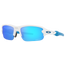 Oakley Flak XXS Sunglasses - Youth Polished White Frame/Prizm Sapphire Lens