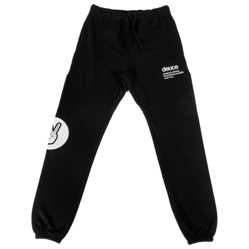 Deuce Mens  Premium Sweat Pant In Black/black