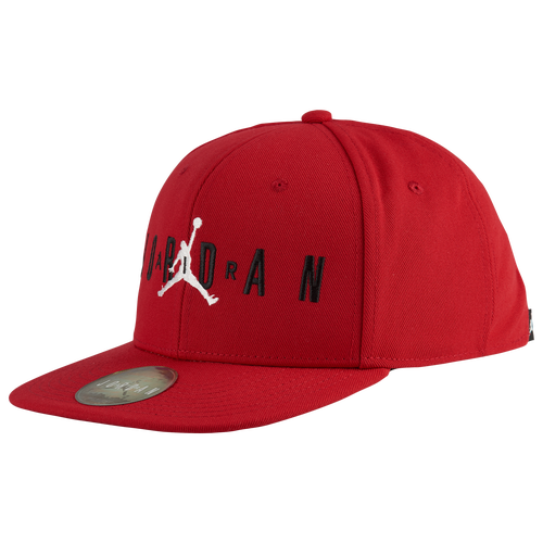 

Boys Jordan Jordan Jumpman Air Snapback Cap - Boys' Grade School Gym Red/Black/White Size One Size