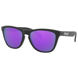 Men's - Oakley Frogskins Sunglasses - Matte Black/Prizm Violet