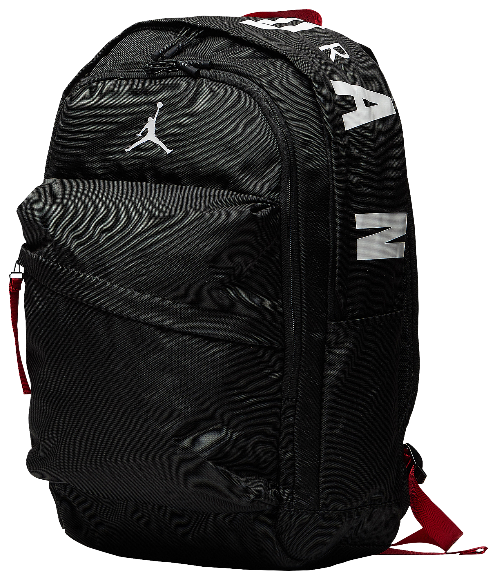 Mochila Jordan Air Patrol negra, gris y blanca