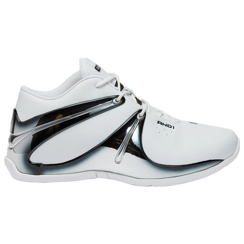 And1 Mens  Rise In Bright White/silver