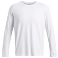Under Armour Icon Charged Cotton Long Sleeve - Under Armour White/Halo Gray
