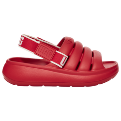 Girls' Grade School - UGG Sport Yeah - Samba Red/Samba Red