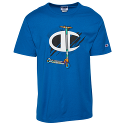 Mens - Champion FF Scooter T-Shirt - Blue/White