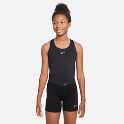 Filles, Scolaire - Nike Soutien-gorge débardeur Dri-FIT Swoosh - Noir/Blanc