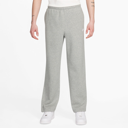 Men's - Nike Club BB Fleece Bungee Pants - Grey/Grey