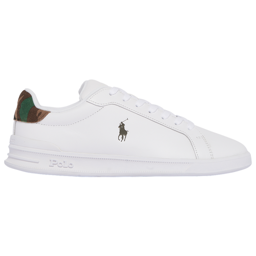 

Polo Ralph Lauren Polo Ralph Lauren Heritage Court II Leather Sneaker - Mens White/Camo Size 9.5