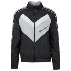 Men's - Champion Nylon Windsuit Jacket - Black/White/Silver